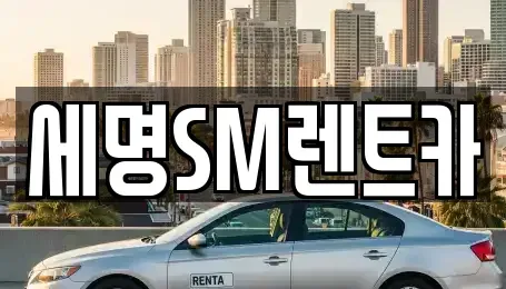 부산광역시 중구 동광동1가 렌트카 전문 세명SM렌트카