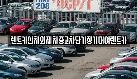서울특별시 서초구 잠원동 렌트카 전문 렌트카신차외제차중고차단기장기대여렌트카