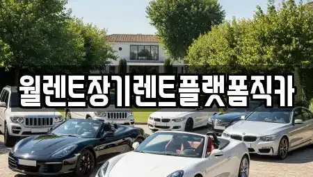 서울특별시 성북구 삼선동5가 장기렌트카 전문 월렌트장기렌트플랫폼직카