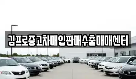 울산 중구 학산동 중고차매입 전문 김프로중고차매입판매수출매매센터