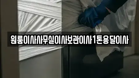 경기도 시흥시 미산동 우리동네 이삿짐보관 전문 업체 15