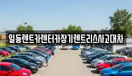 인천 중구 운남동 렌트카 전문 일등렌트카렌터카장기렌트리스사고대차
