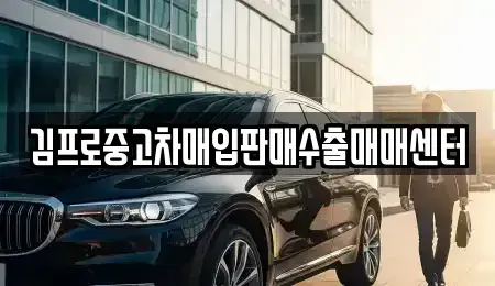 인천광역시 중구 용동 중고차매입 전문 김프로중고차매입판매수출매매센터