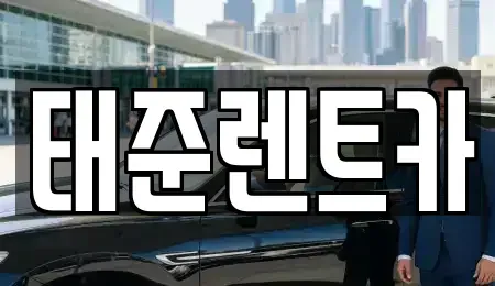전남 나주시 빛가람동 렌트카 전문 태준렌트카