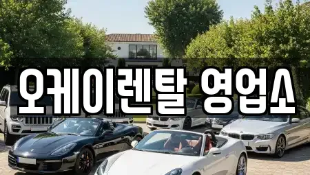 전남 영광군 군서면 렌트카 전문 오케이렌탈 영업소