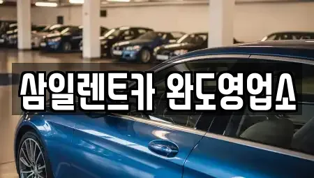 전라남도 완도군 렌트카 전문 삼일렌트카 완도영업소