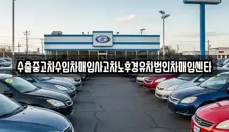 전라남도 완도군 중고차매입 전문 수출중고차수입차매입사고차노후경유차법인차매입센타