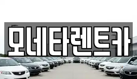전라남도 진도군 의신면 렌트카 전문 모네타렌트카