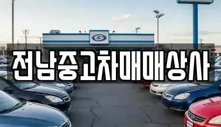 전라남도 진도군 의신면 중고차매매 전문 전남중고차매매상사