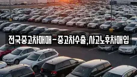 충남 공주시 중학동 중고차 전문 전국중고차매매-중고차수출,사고노후차매입