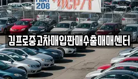 충남 서산시 갈산동 중고차매입 전문 김프로중고차매입판매수출매매센터