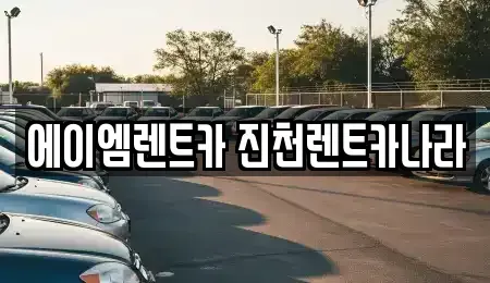충북 진천군 렌트카 전문 에이엠렌트카 진천렌트카나라