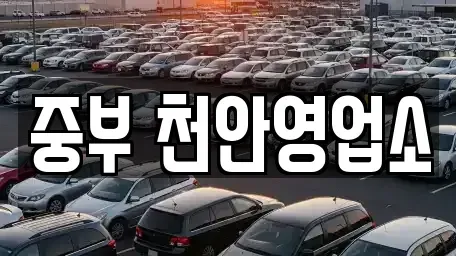 충청남도 천안시 서북구 쌍용동 렌트카 전문 중부 천안영업소