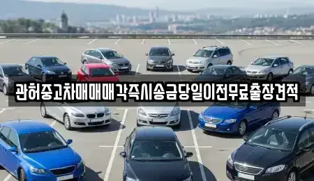 충청남도 천안시 서북구 쌍용동 중고차매매 전문 관허중고차매매매각즉시송금당일이전무료출장견적